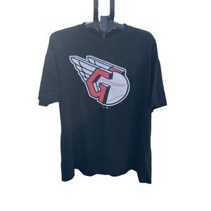 Cleveland Guardians Midnight Mascot Black T-Shirt Men’s 3XL Big & Tall MLB Fan